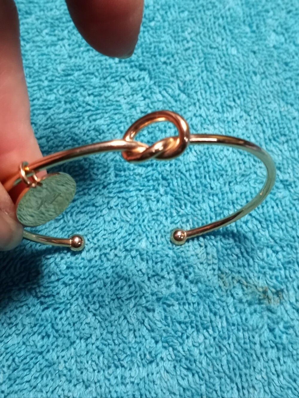 Alex and Ani Gold Knot Cuff Bracelet